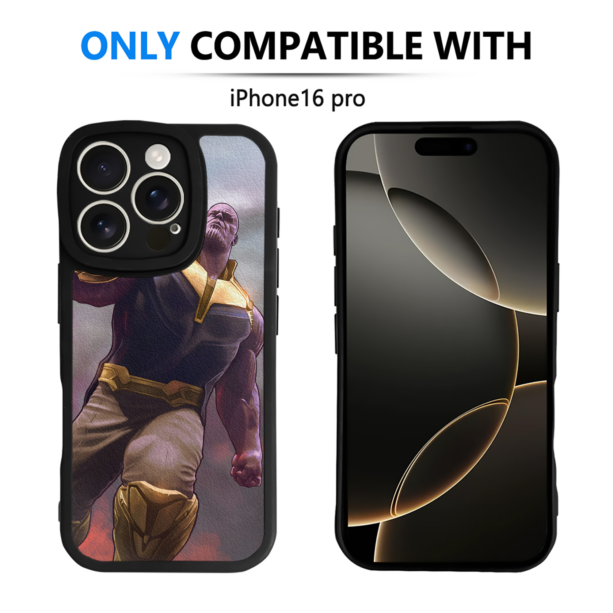（画像用） アベンジャーズ The Avengers 【iPhone 16シリーズ対応】シリコンスマホケース（レザー調） 材質：シリコン